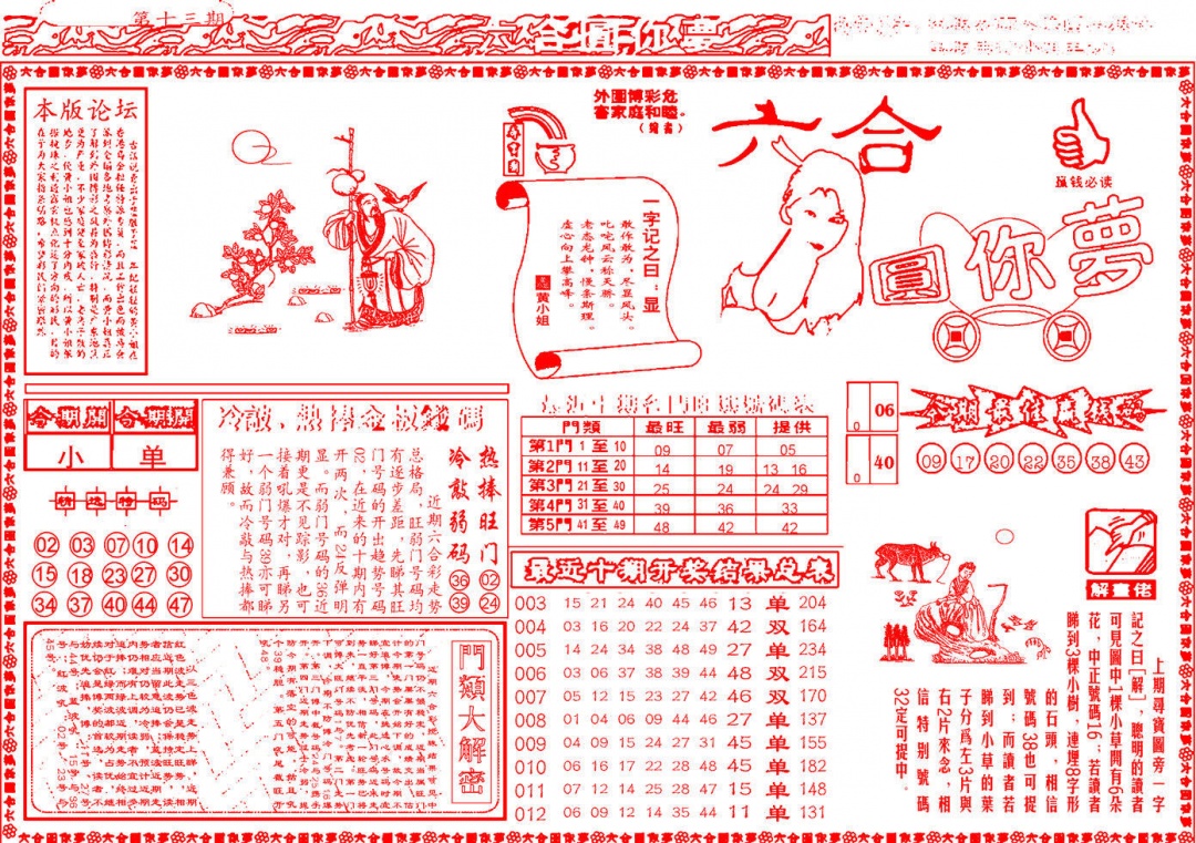 013期六合圆你梦A[图]